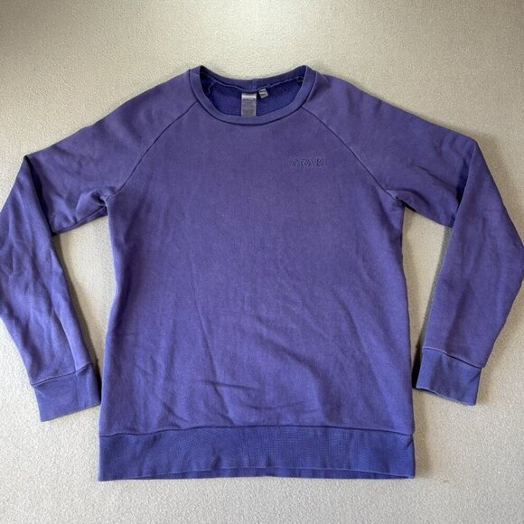 Oraki Sweaters - Oraki Womens Sweater M Purple Recycled Material Pullover Minimalist Eco Friendly